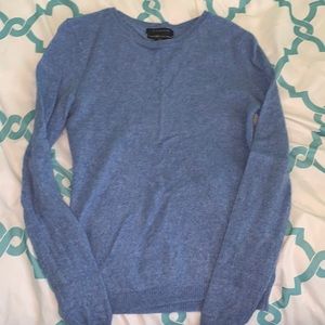 Blue Cashmere Sweater